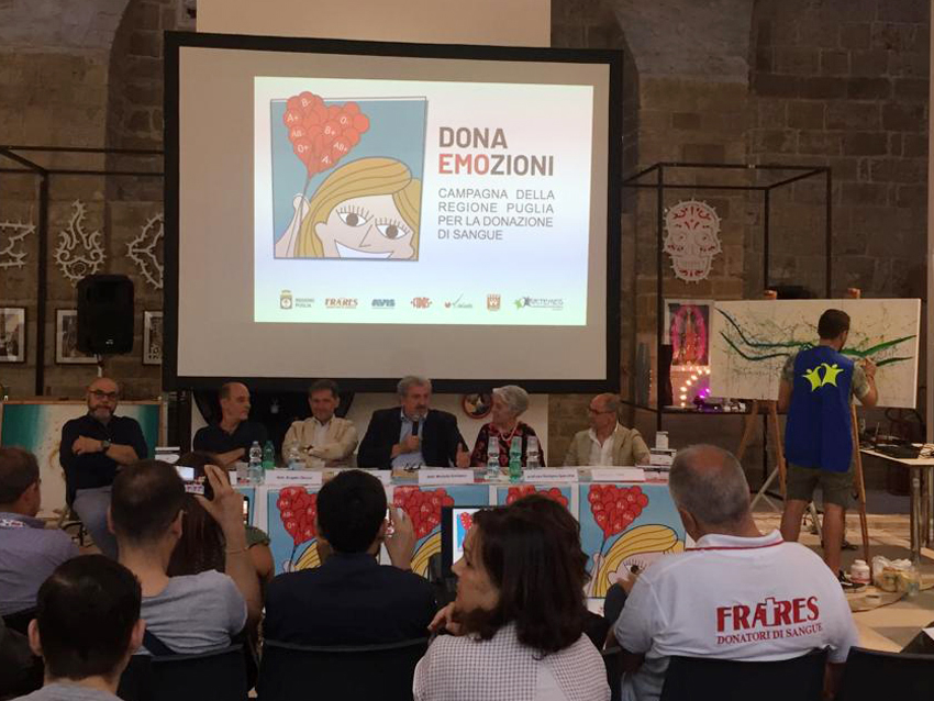 Bari 22 giugno 2019   -  Convegno dibattito sull'importanza del dono